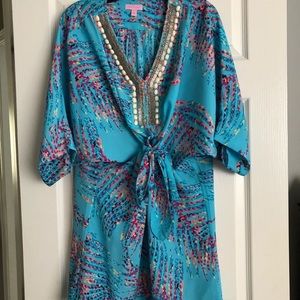 Lilly Pulitzer Blue Wilda Dress